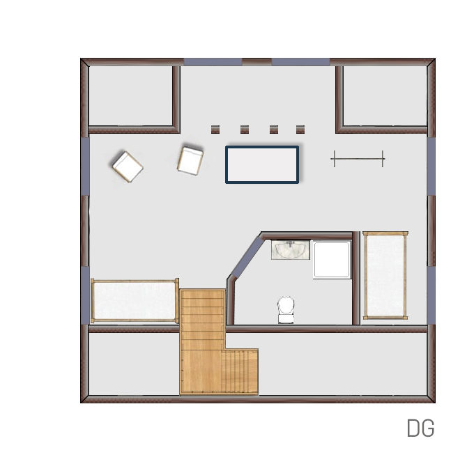 Wohnung Amsel Grundriss DG