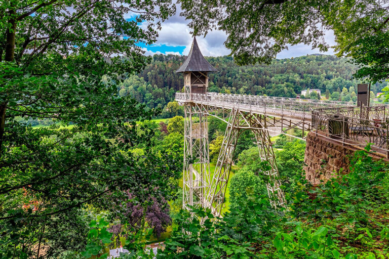 Historischer Aufzug in Bad Schandau
