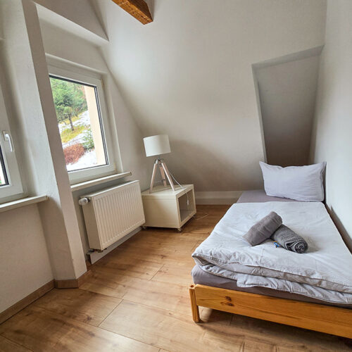 Wohnung Amsel - Dachgeschoss mit 2 Einzelbetten und Bad