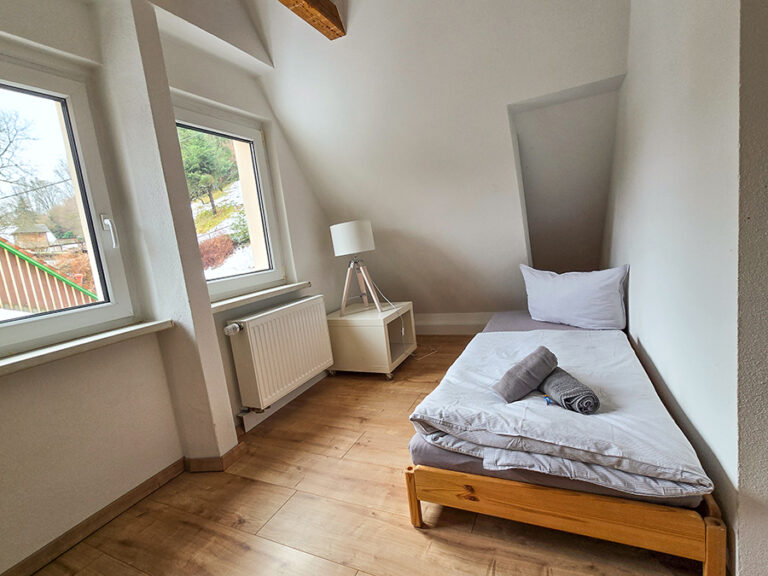 Wohnung Amsel - Dachgeschoss mit 2 Einzelbetten und Bad