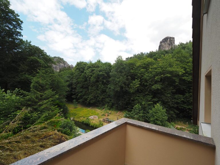 Wohnung Amsel - Balkonausblick