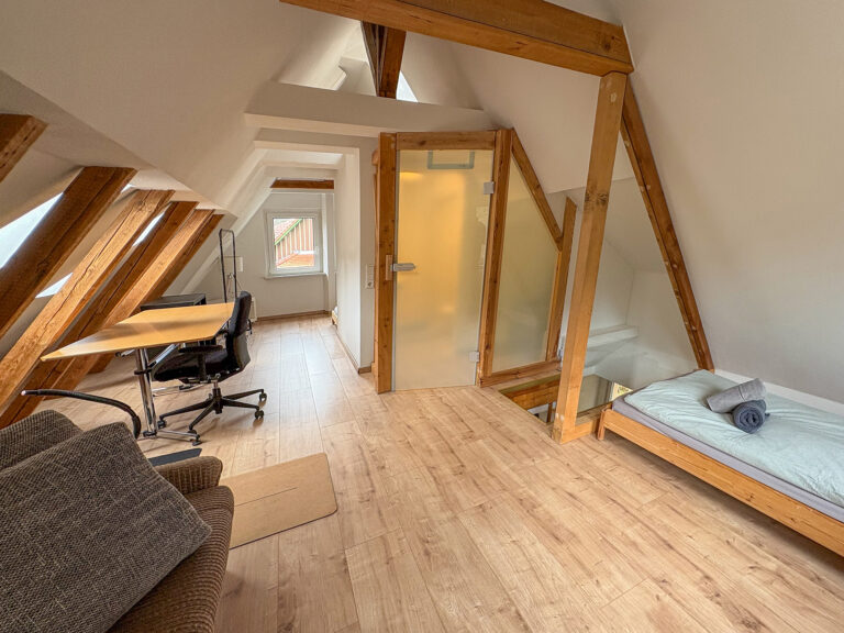 Wohnung Amsel - Dachgeschoss mit 2 Einzelbetten und Bad