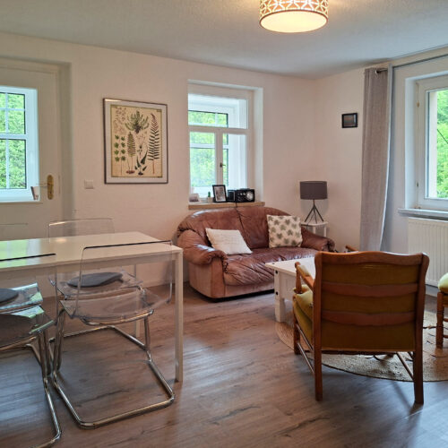 Wohnung Farn - Wohnzimmer mit gemütlicher Sitzecke